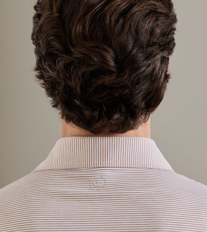 Cadenza Performance Polo  (Light Nutmeg)