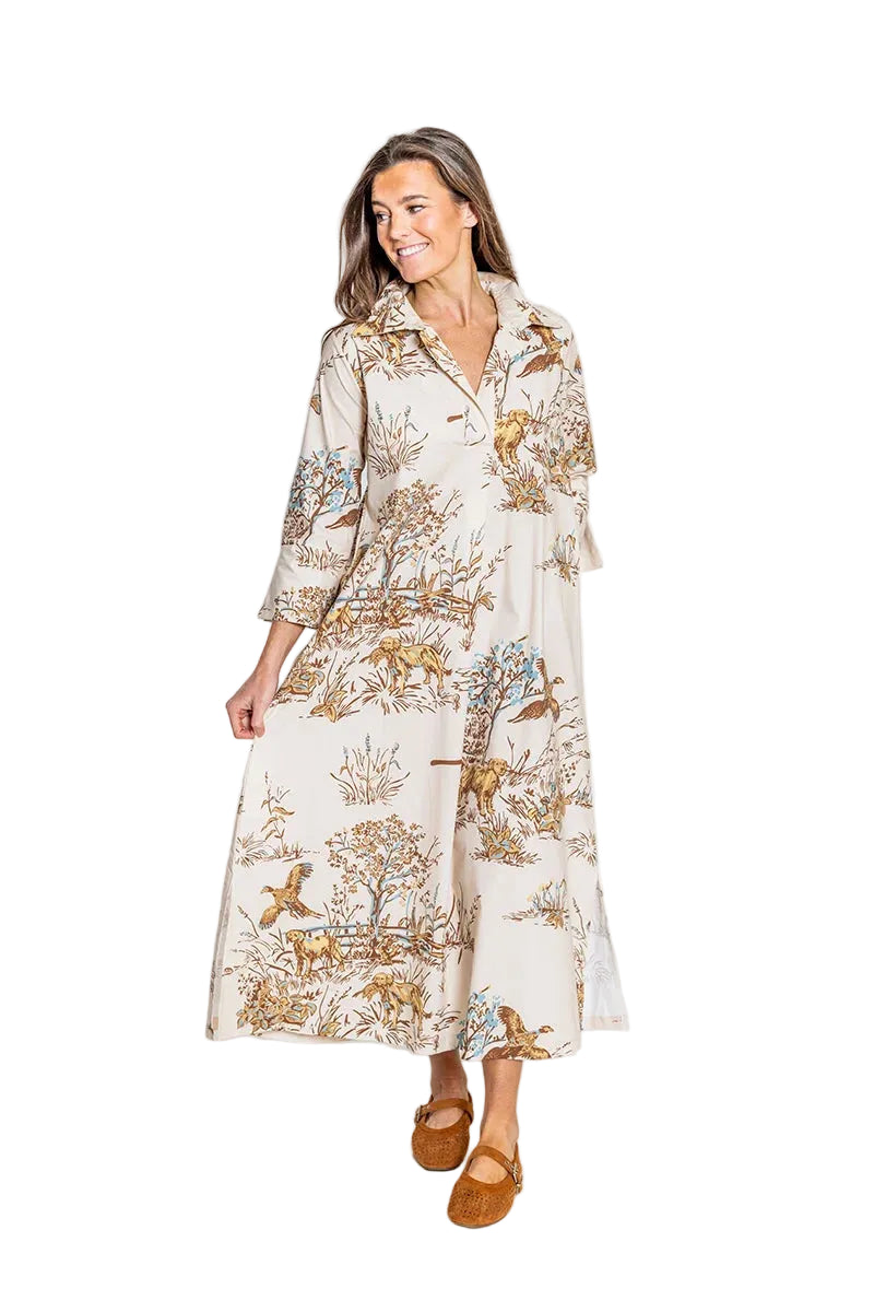 Ruthie Shirt Dress Long (Maple Field &amp; Feather)