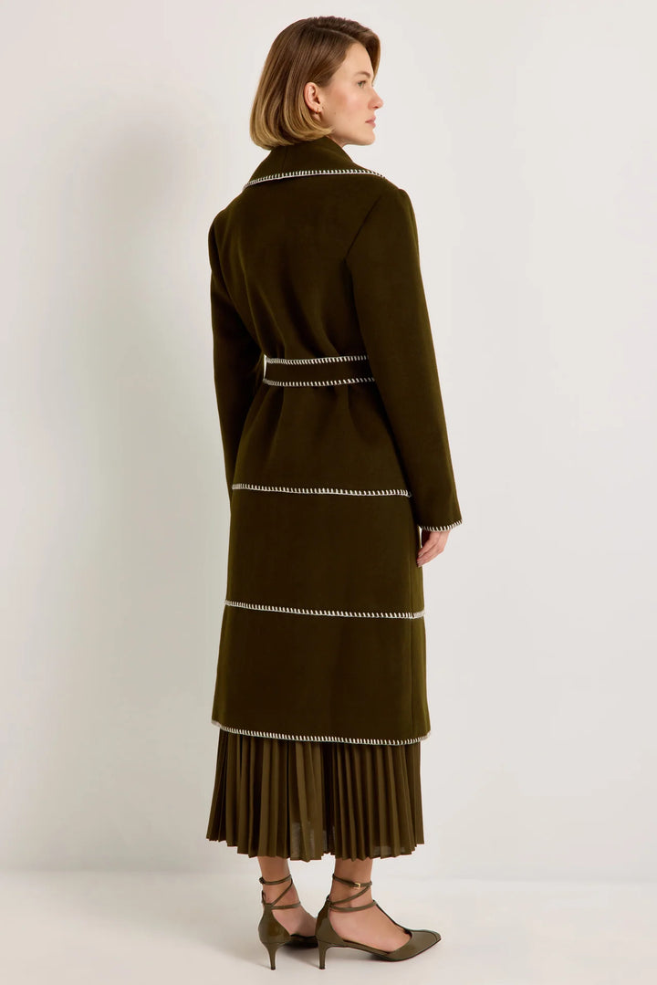 Chloe Coat (Juniper Green)