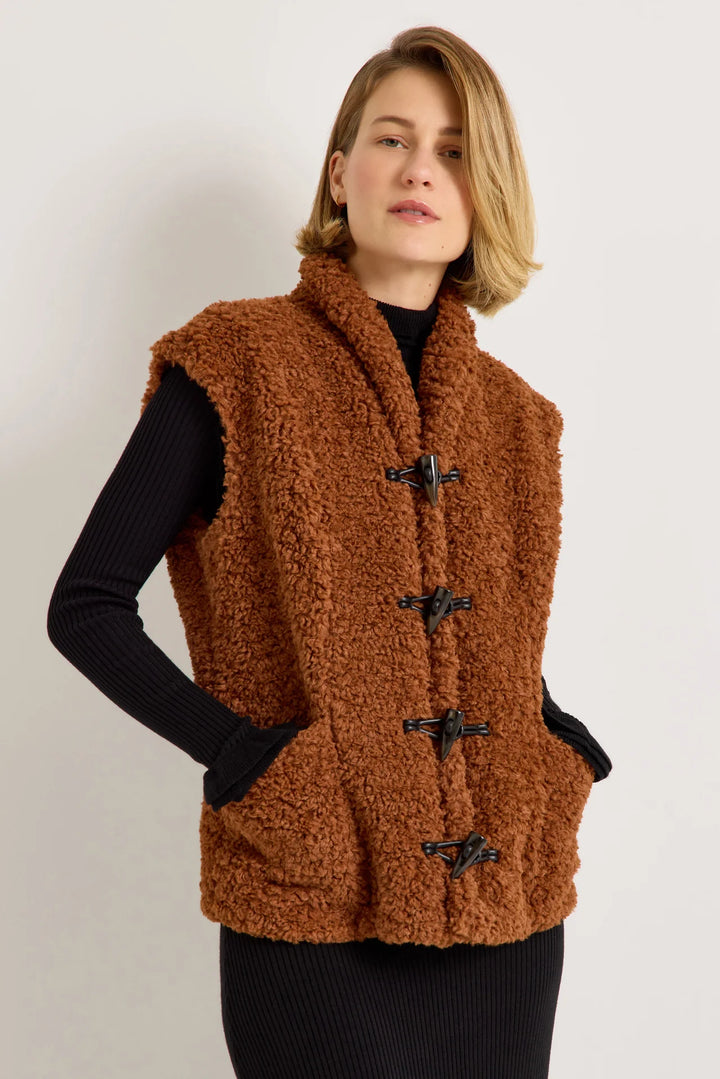 Astrid Vest (Bisque)