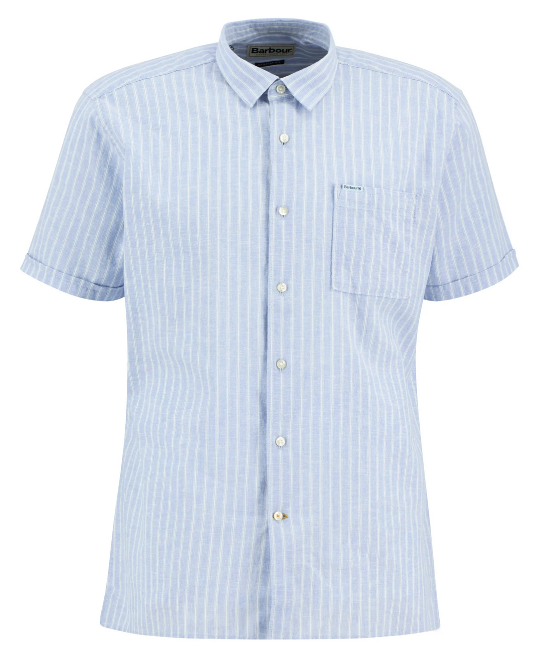 Nelson Striped Summerfit Shirt (Blue)