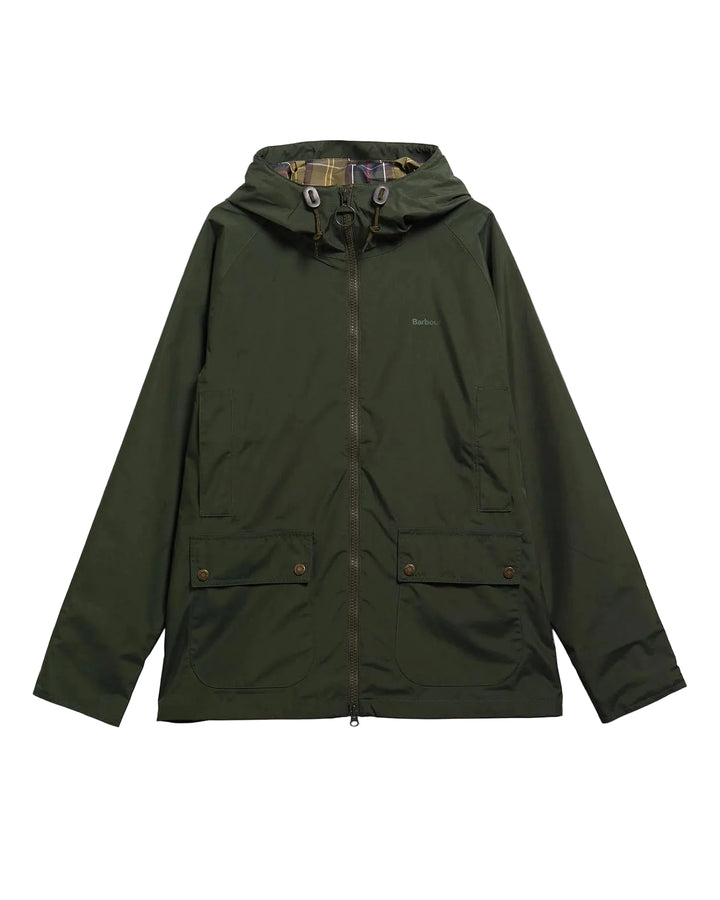 Hooded Domus Waterproof Jacket (Sage)