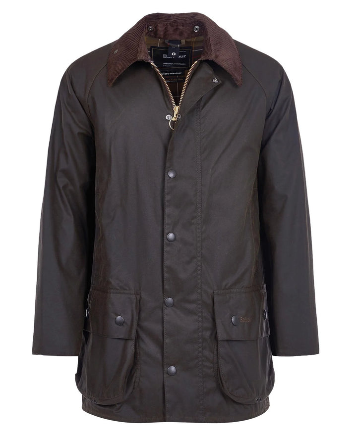 Classic Beaufort Wax Jacket (Olive)
