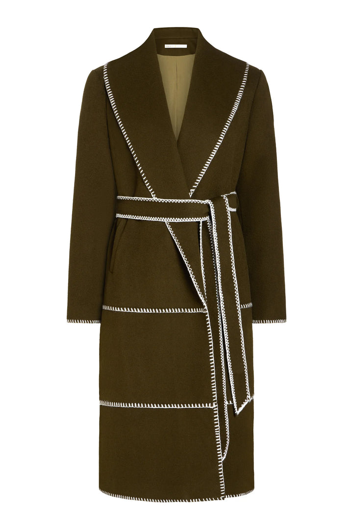 Chloe Coat (Juniper Green)