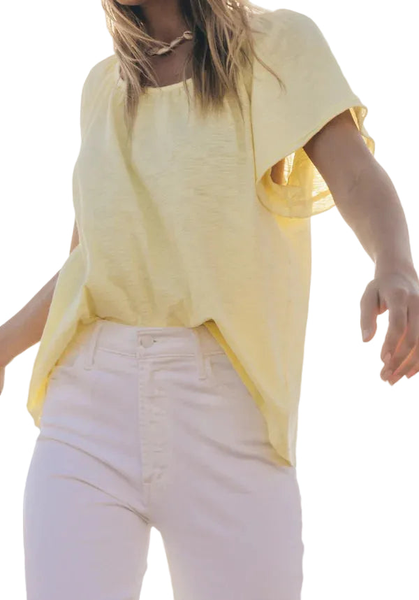Masie Top (Nat Yellow)