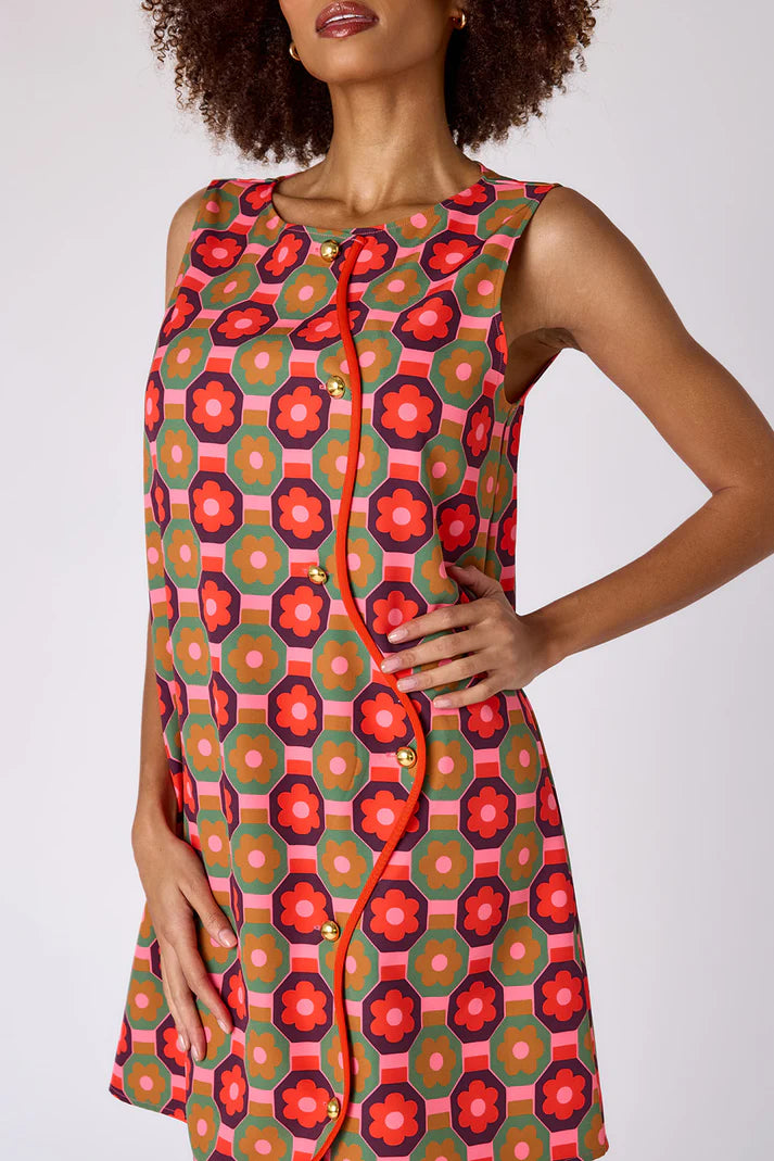 Zaire Dress (Mod Daisy)