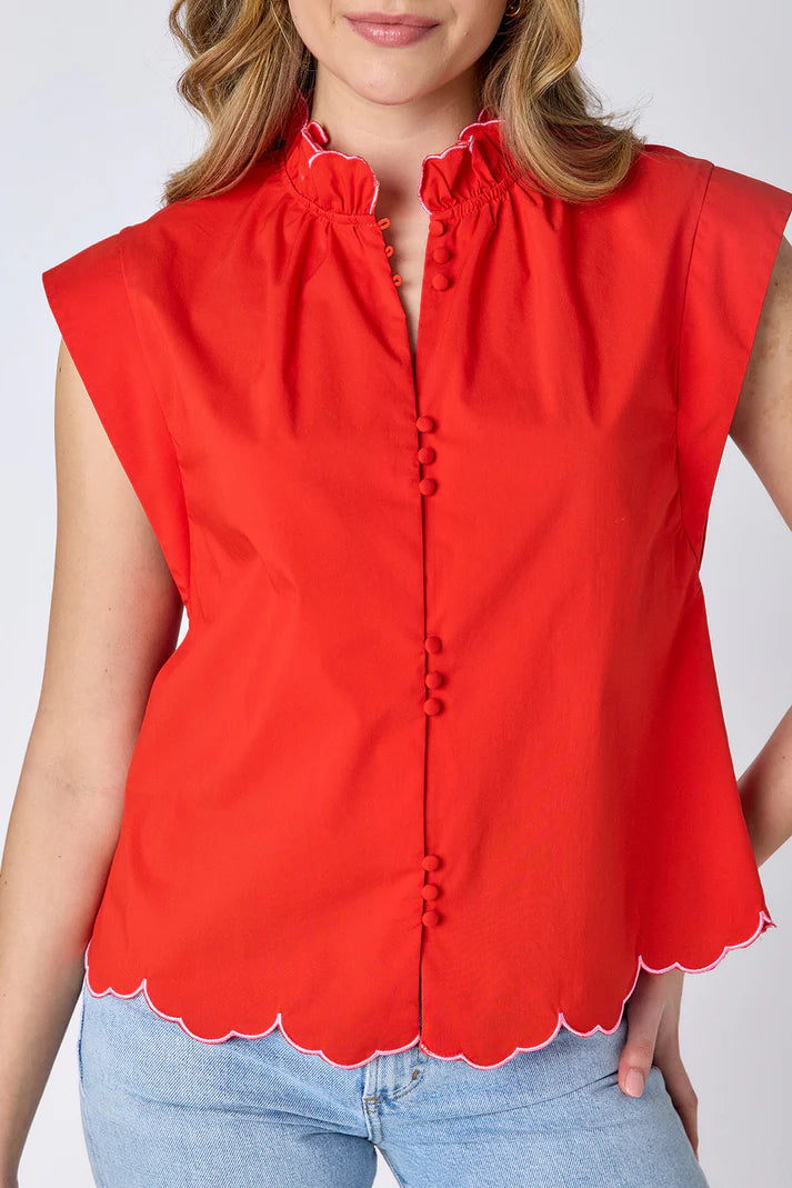 Fritzy Top (Poppy)