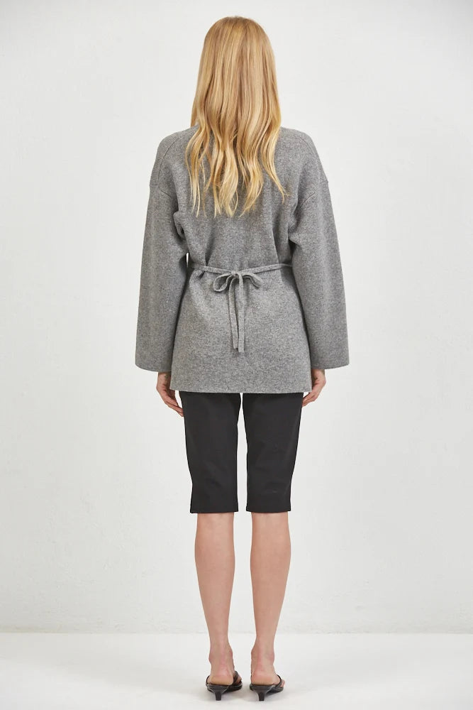 Olivie Cardigan (Heather Grey)
