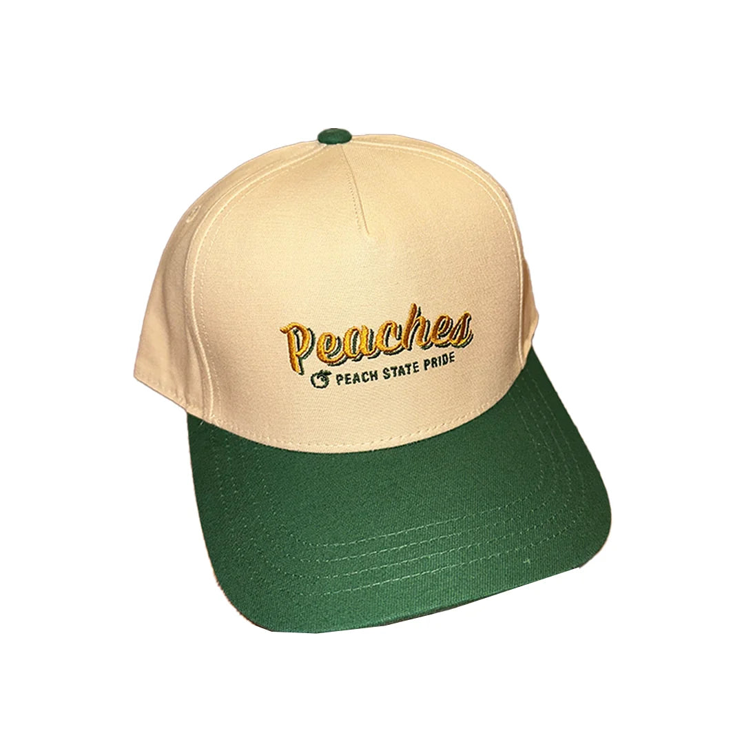 Peaches Hat  (Khaki/Green)