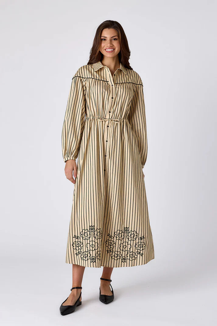 Lucille Dress (Petite Stripe)