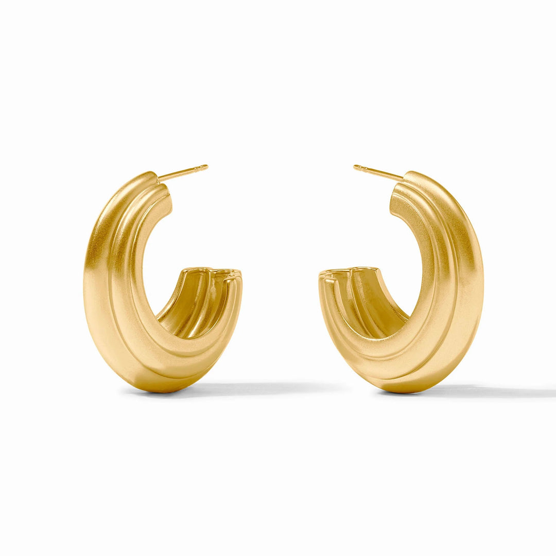 Portofino Statement Hoop Medium (Gold)