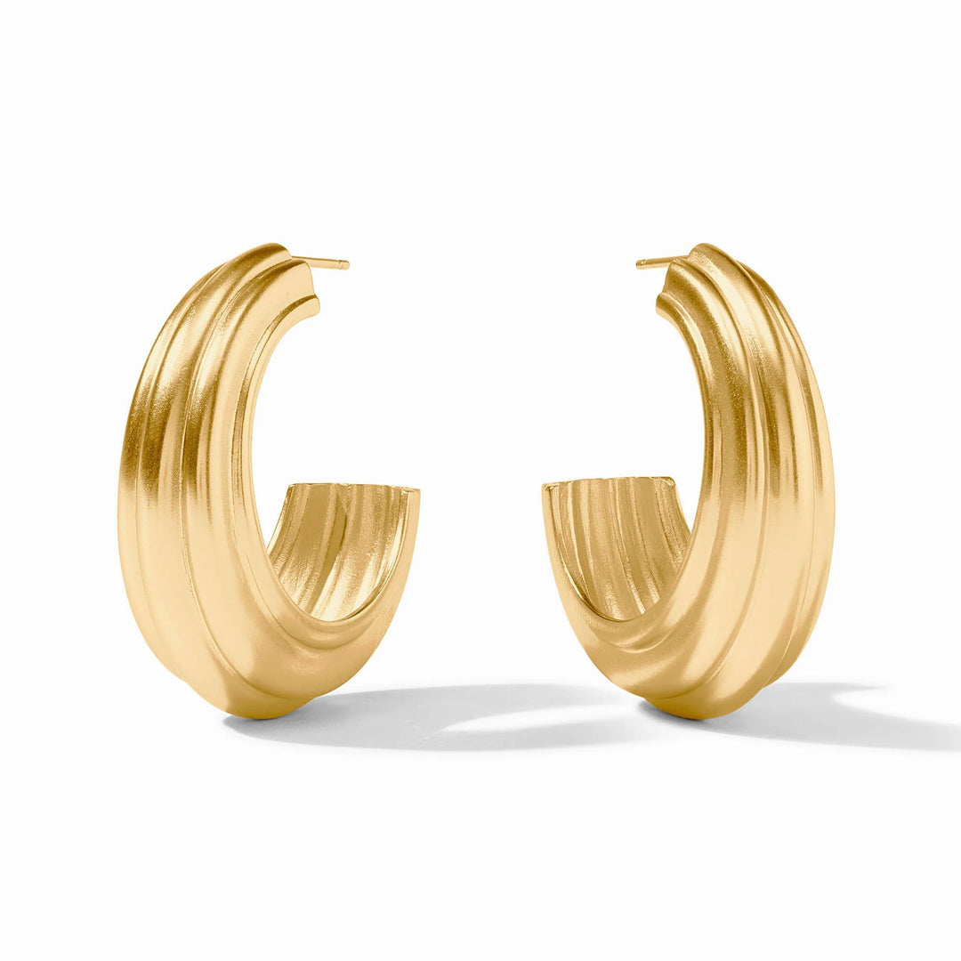 Portofino Statement Hoop (Gold)