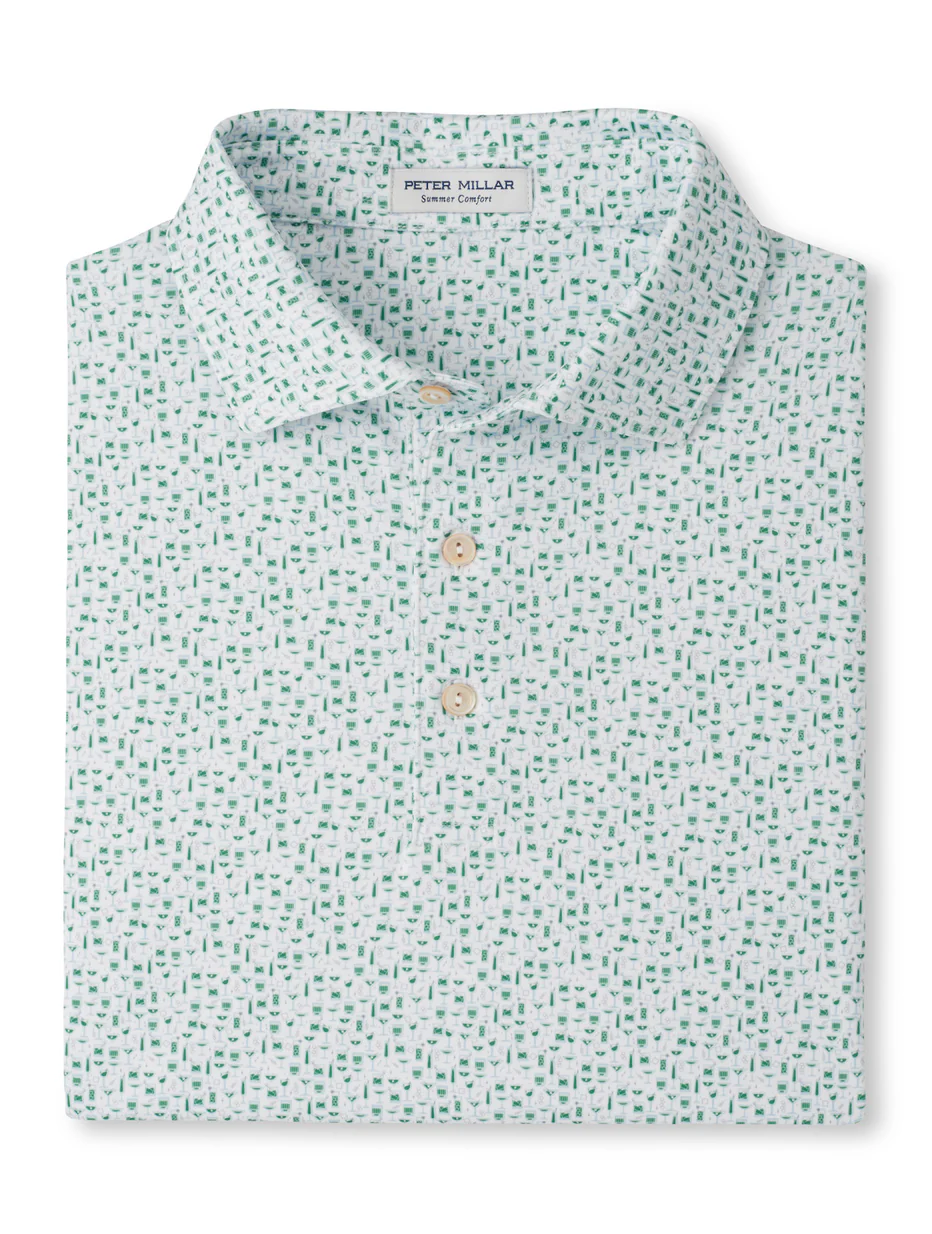 Cheers Performance Jersey Polo (White)
