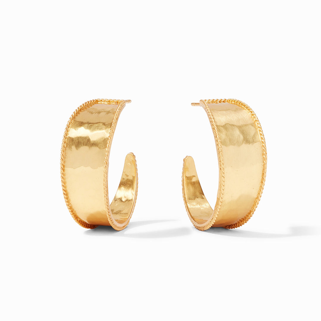 Savoy Hoop (Gold) Medium