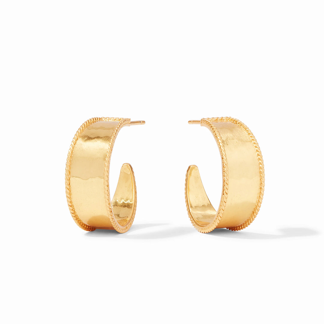 Savoy Hoop Small  (Gold)