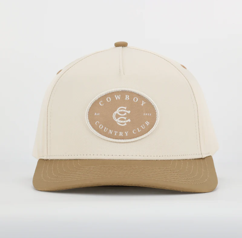Two Tone Cotton Hat (Brown)