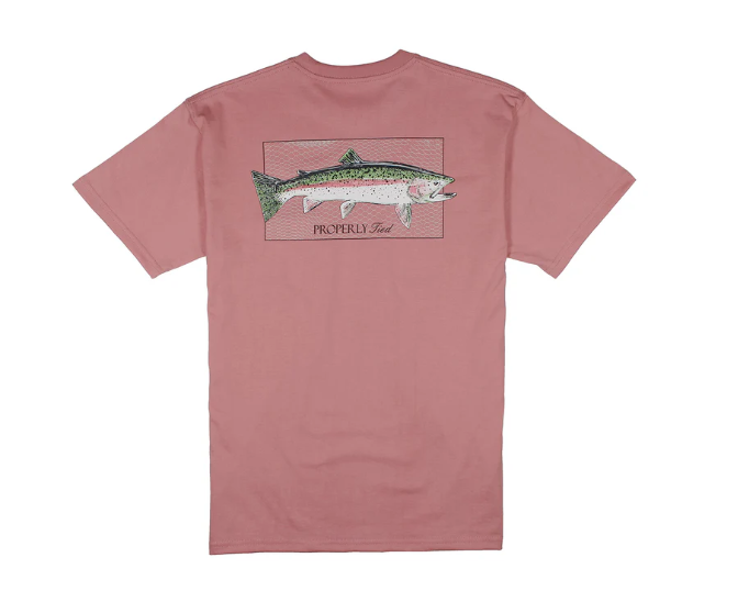 Rainbow Trout T-Shirt (Salmon)