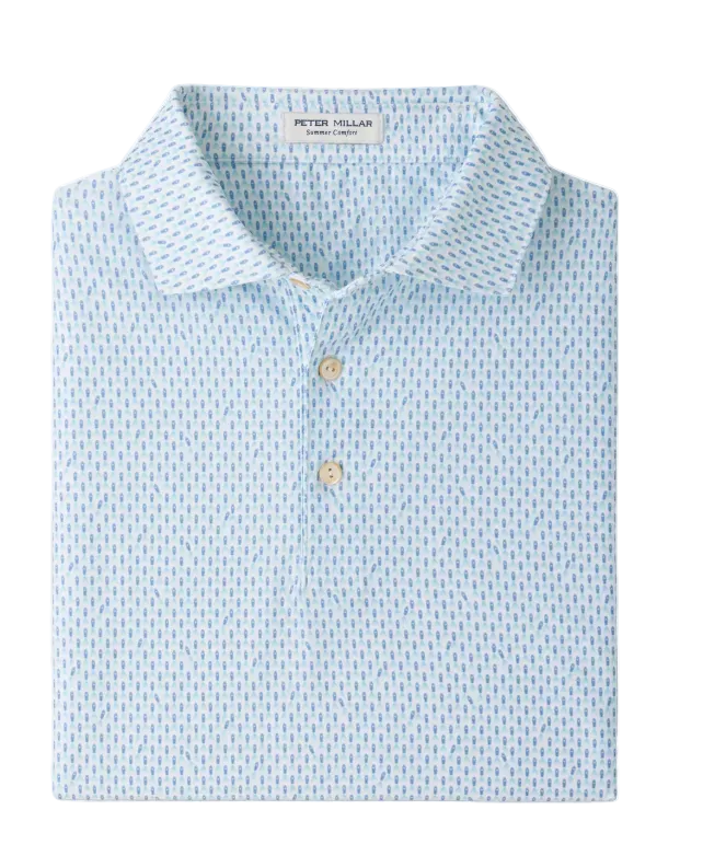Weekend Wake Performance Polo (White)