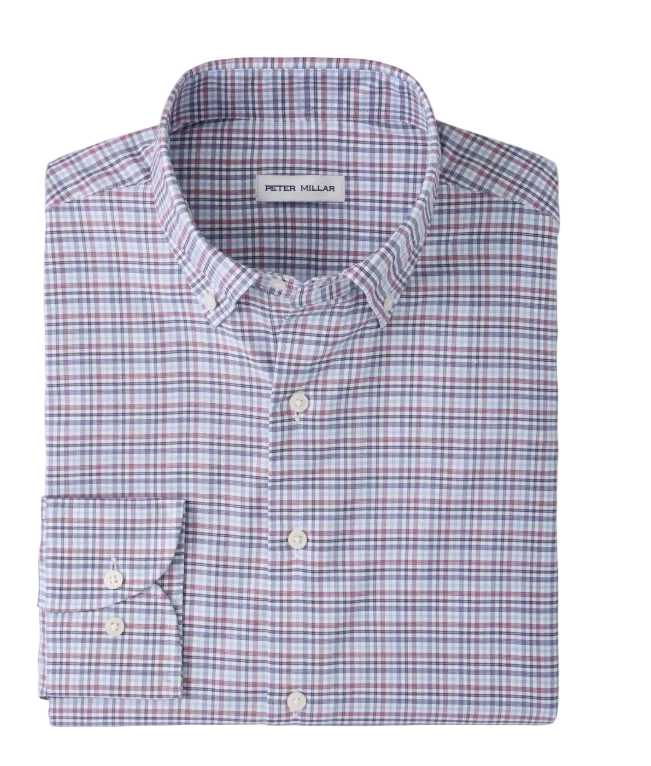 Wayne Performance Sport Shirt (Blue Freesia)