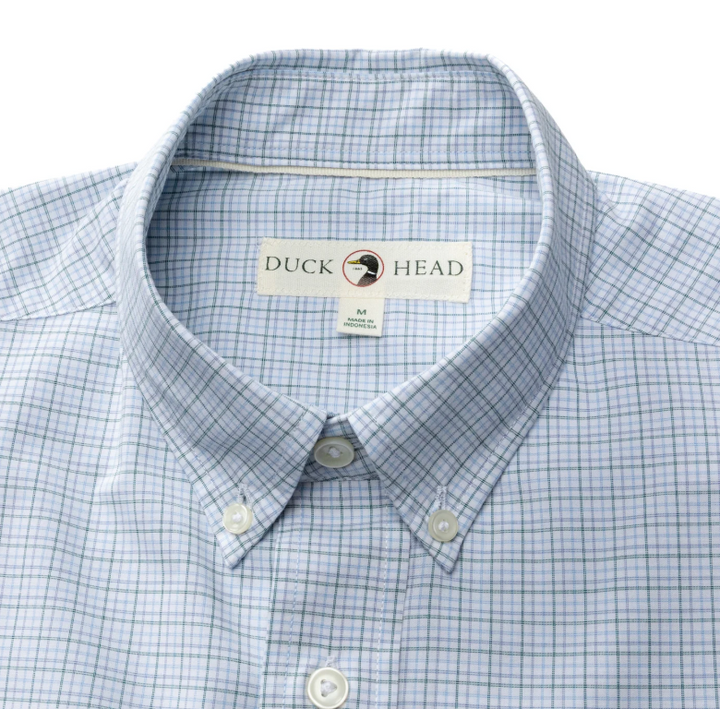 Performance Poplin Sport Shirt  (Midnight Teal)