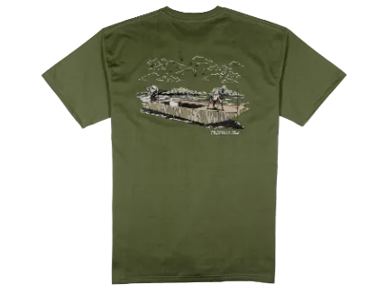 Mossy Oak Boat Ride T-Shirt  (Olive)
