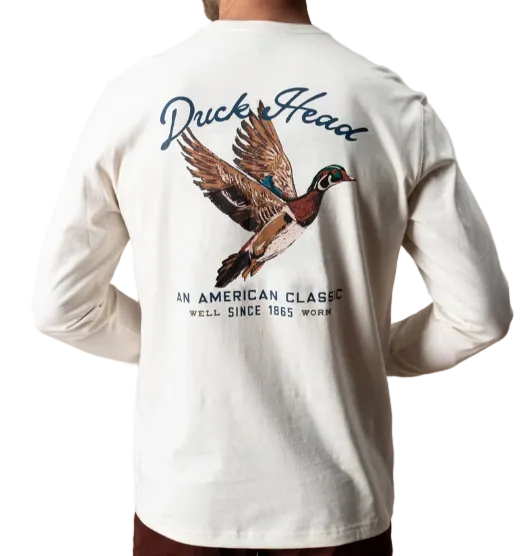American Classic Logo T-Shirt  (Antique White)