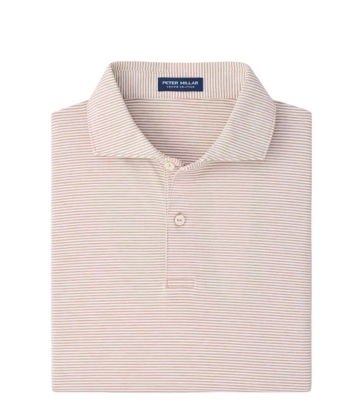 Cadenza Performance Polo  (Light Nutmeg)
