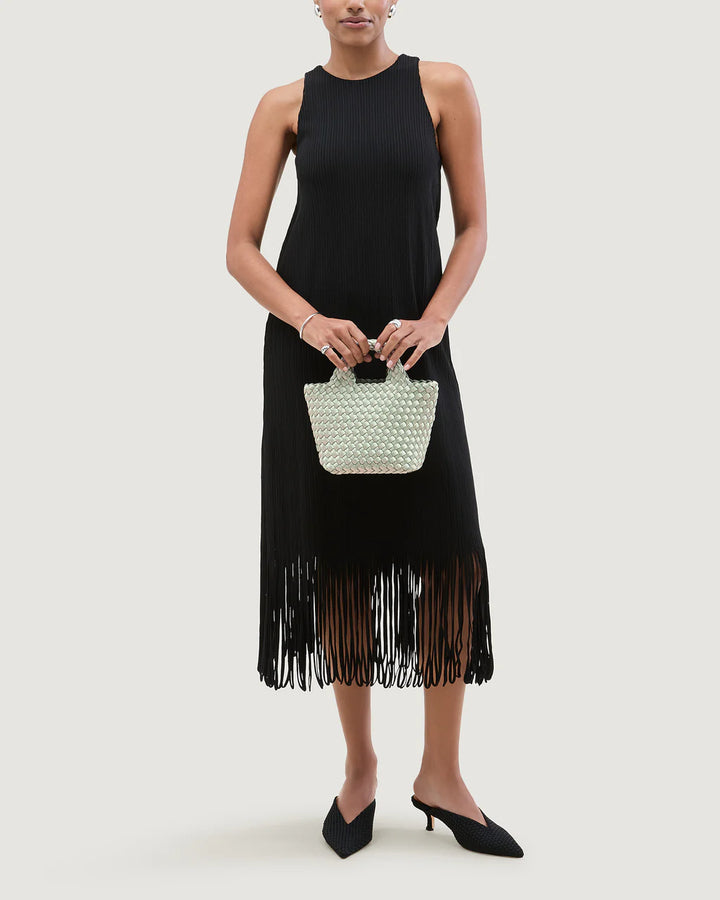 St. Barths Petit Tote Satin (Wintergreen)