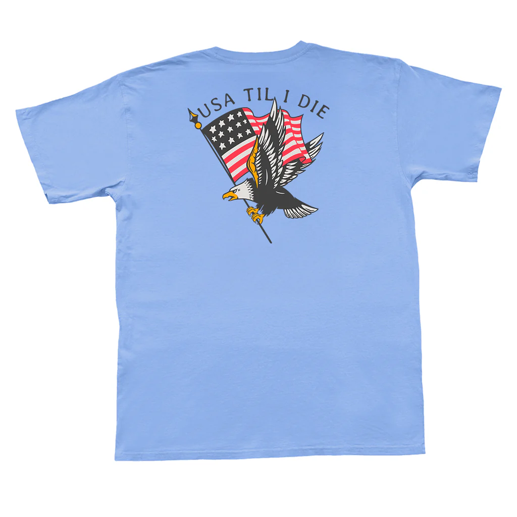 Til I Die Eagle (Barrier Blue)