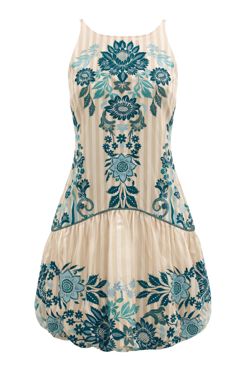 Landry Dress (Paisley Stripe)