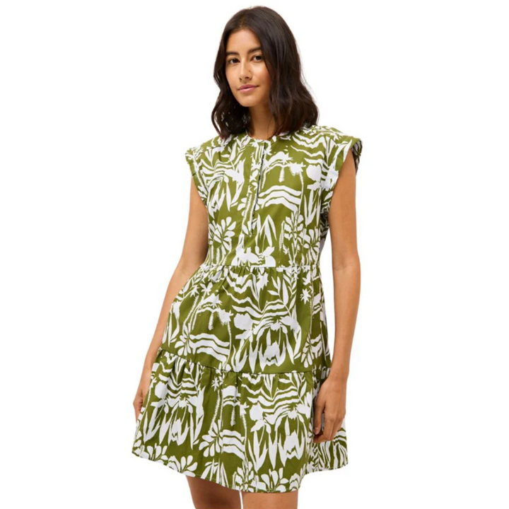 Lachlan Dress (Emerald Whisper)