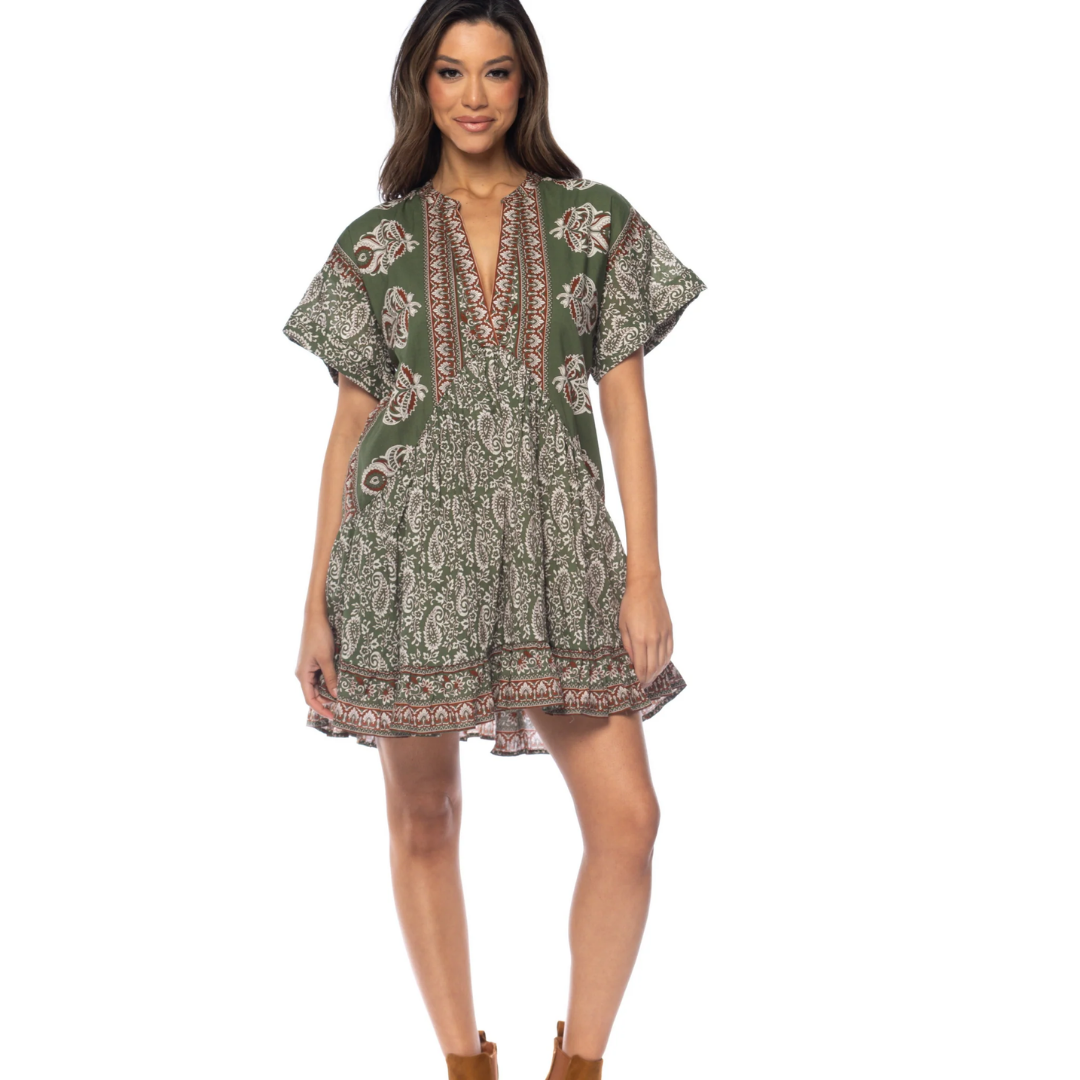 Dova Dress (Forest)