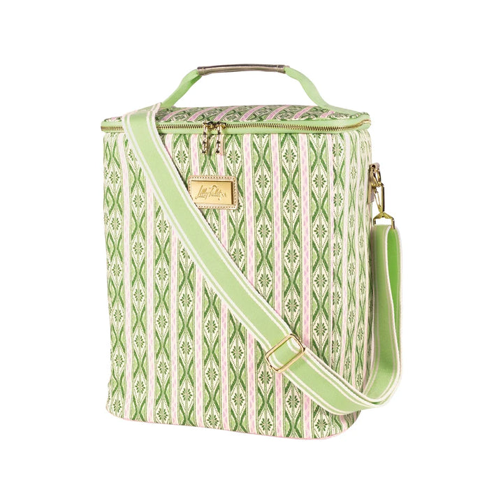 Wine Carrier (Ikat Stripe)