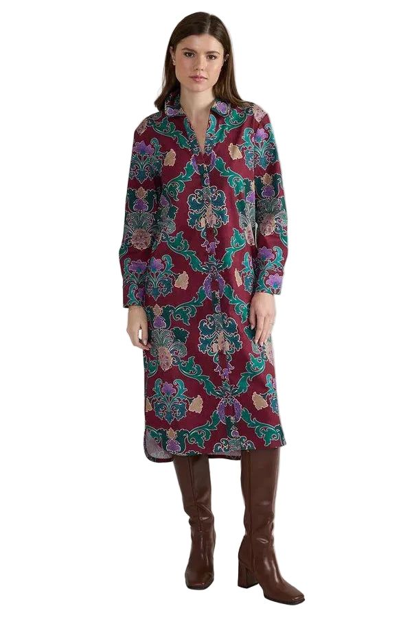 Cleo Dress (Damask)