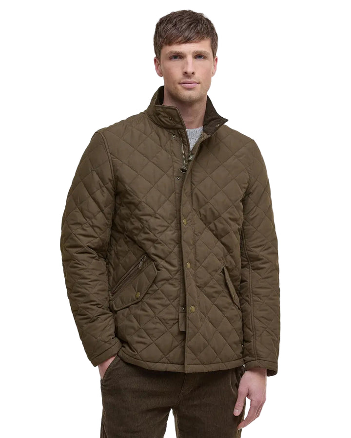 Shoveler Quilted Jacket (Dark Olive)