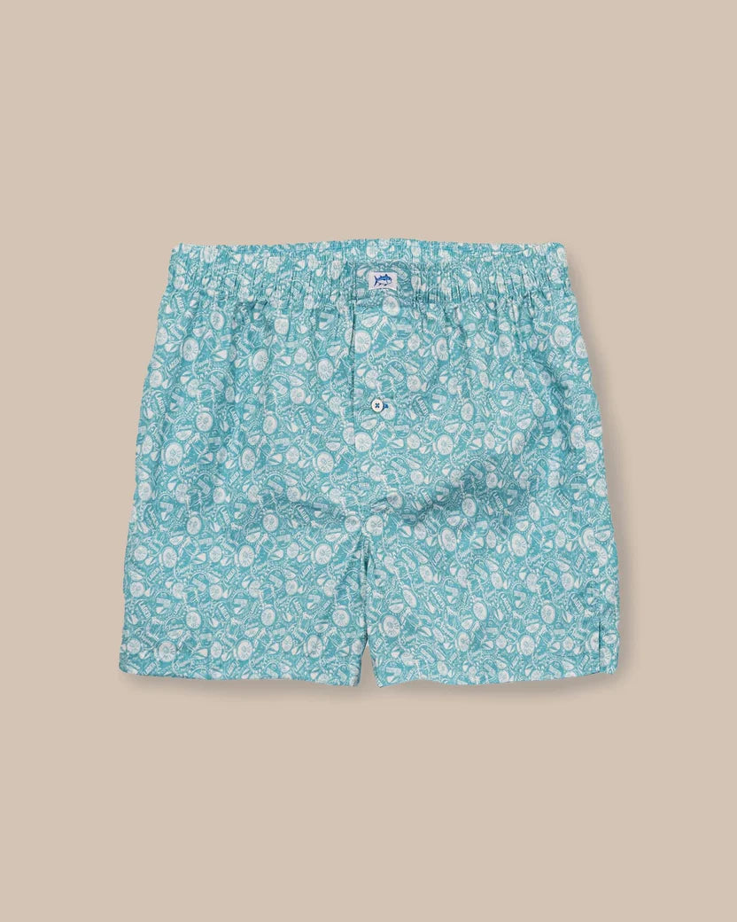 Caps Off Boxer (Marine Blue)