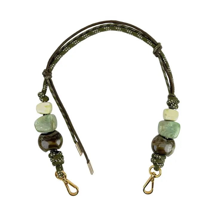 Clutch Strap (Sage Stone Cord)