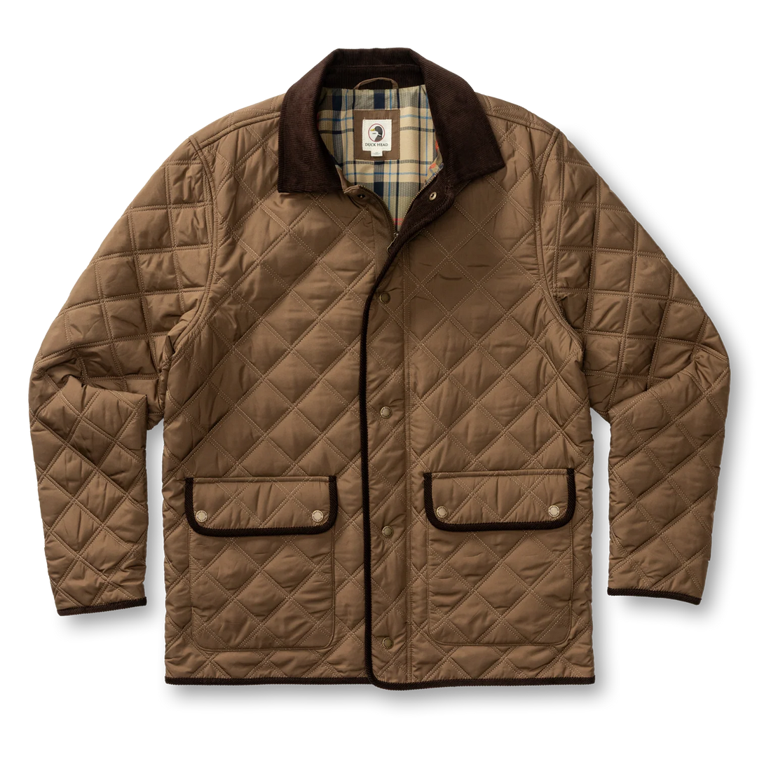 Fremont Lodge Performance Quilted Jacket  (Dark Taupe)