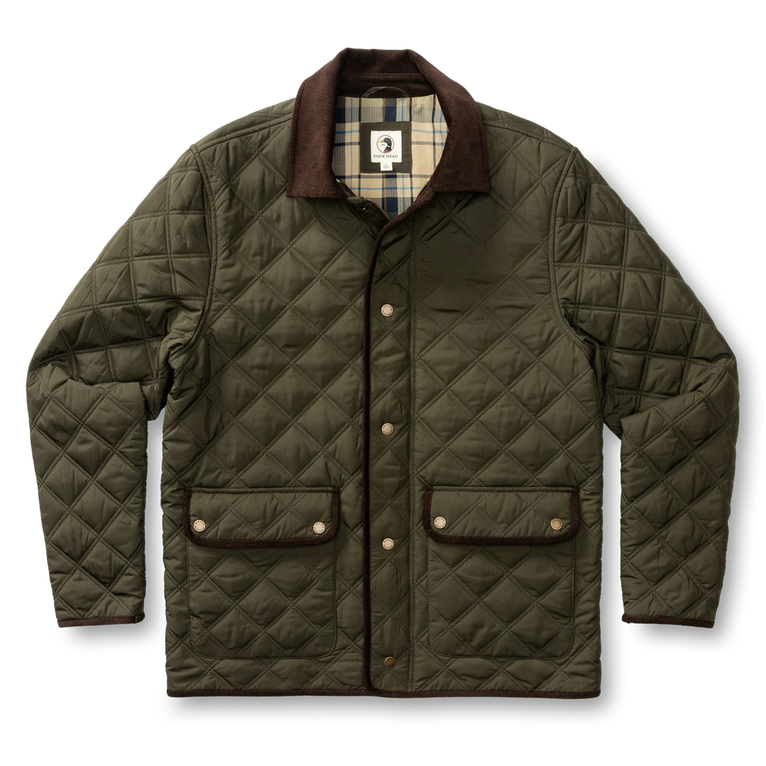 Fremont Lodge Performance Quilted Jacket  (Dark Forest Green)