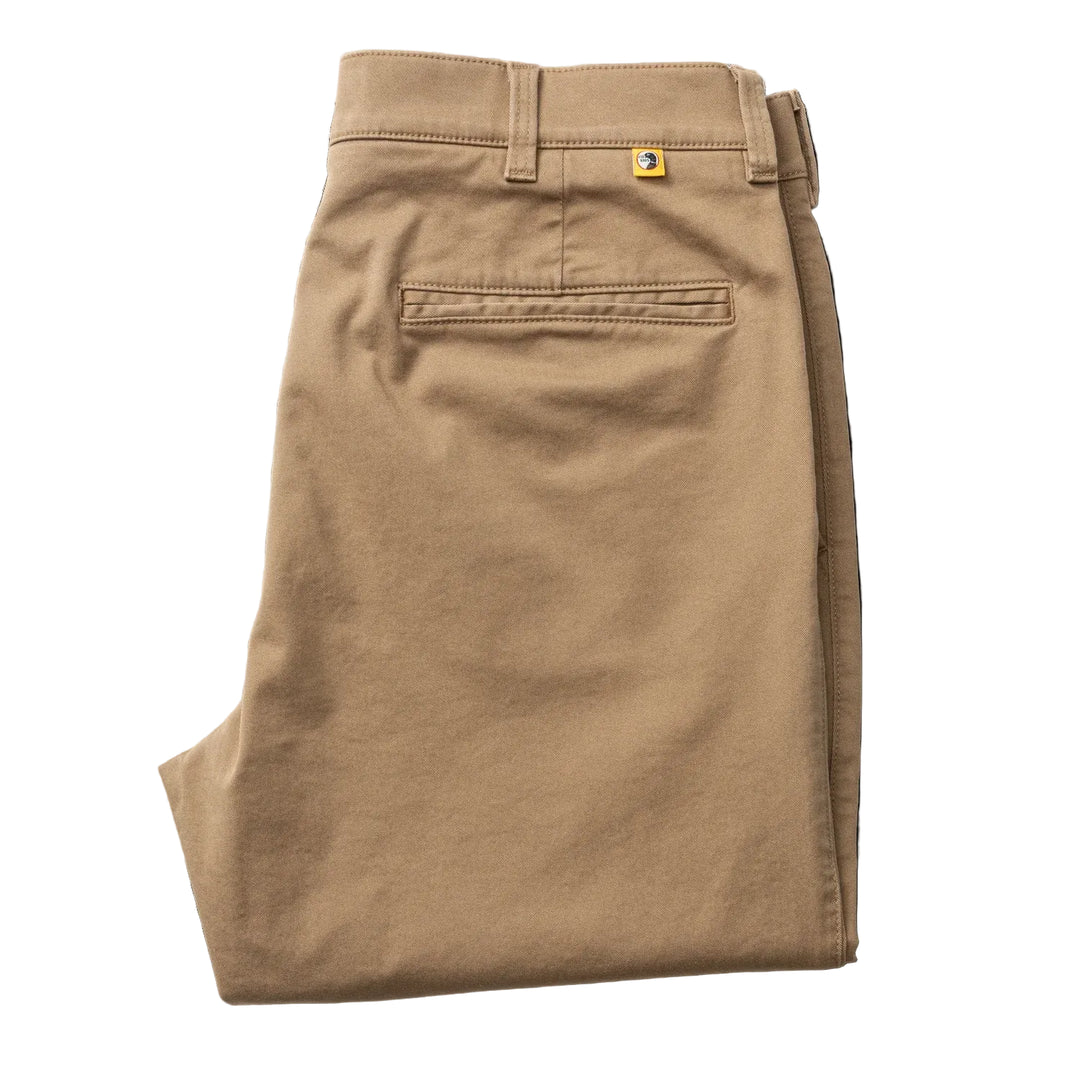 Classic Fit Gold School Chino (Rustic Brown)