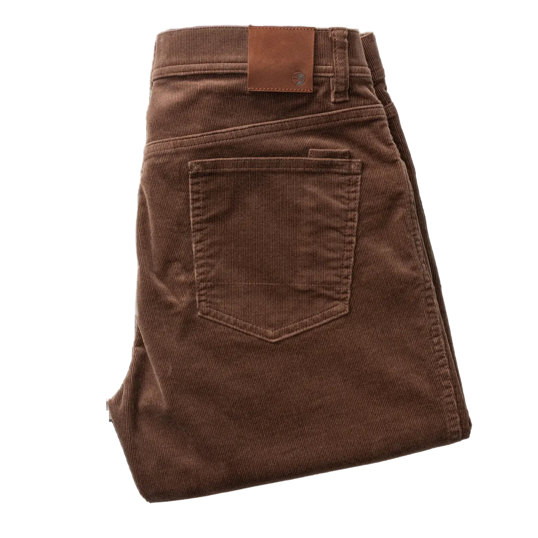Holston Corduroy Five-Pocket Pant (Espresso Brown)