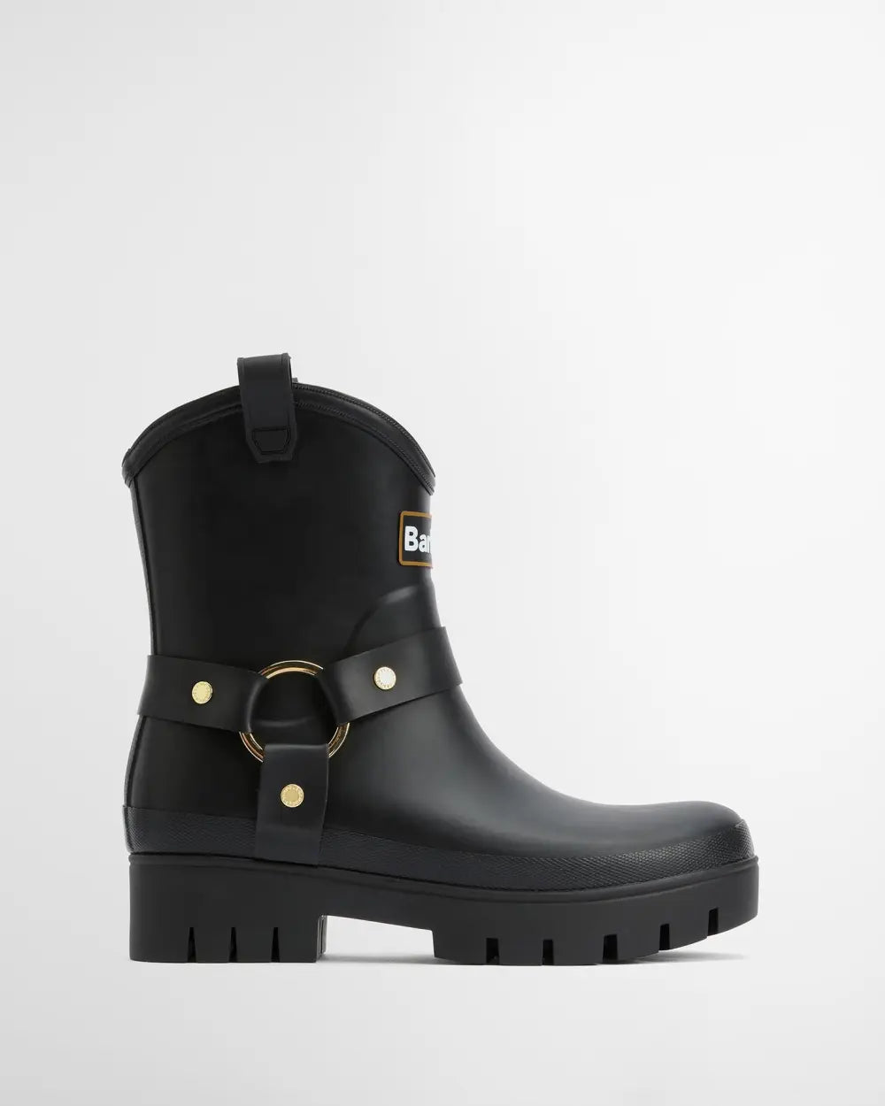 Elley Harness Welly (Black)
