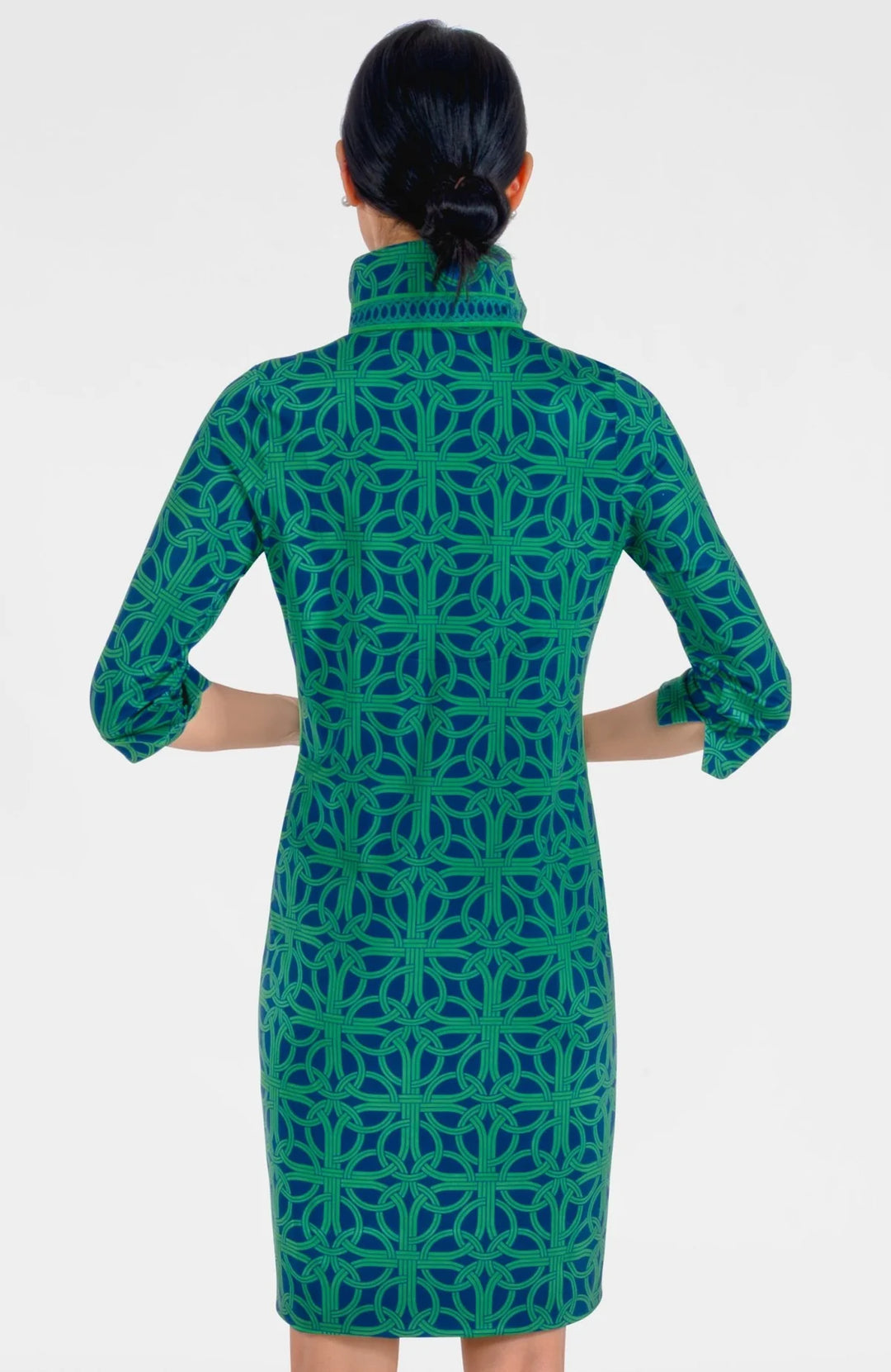 Everywhere Dress (Navy/Kelly)