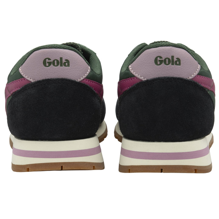 Daytona Sneakers (Evergreen/Black/Fuchsia)