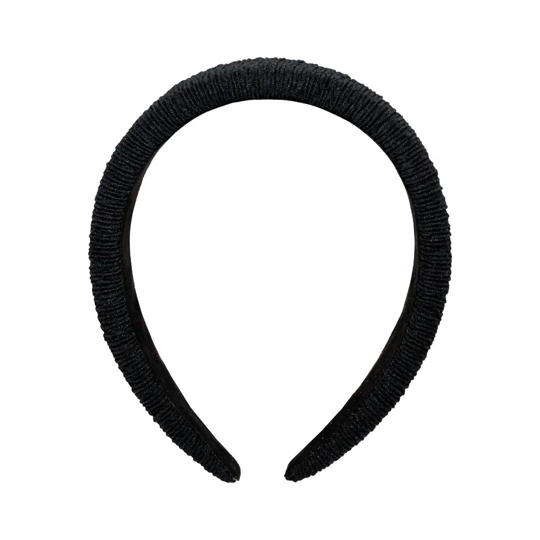 Halo Headband (Black Ruffle)