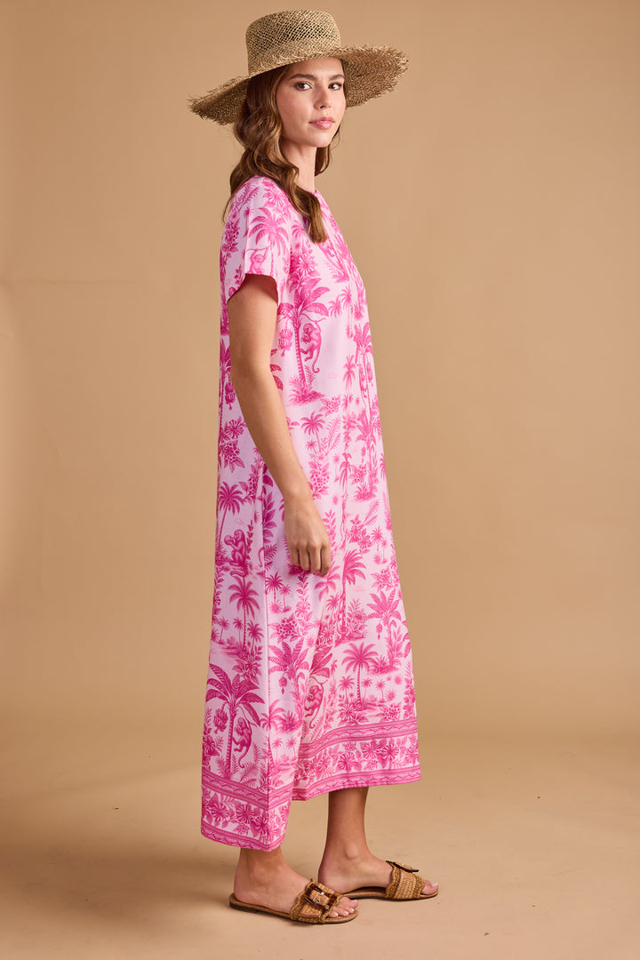 Ellie Dress (Flamingo Shell)