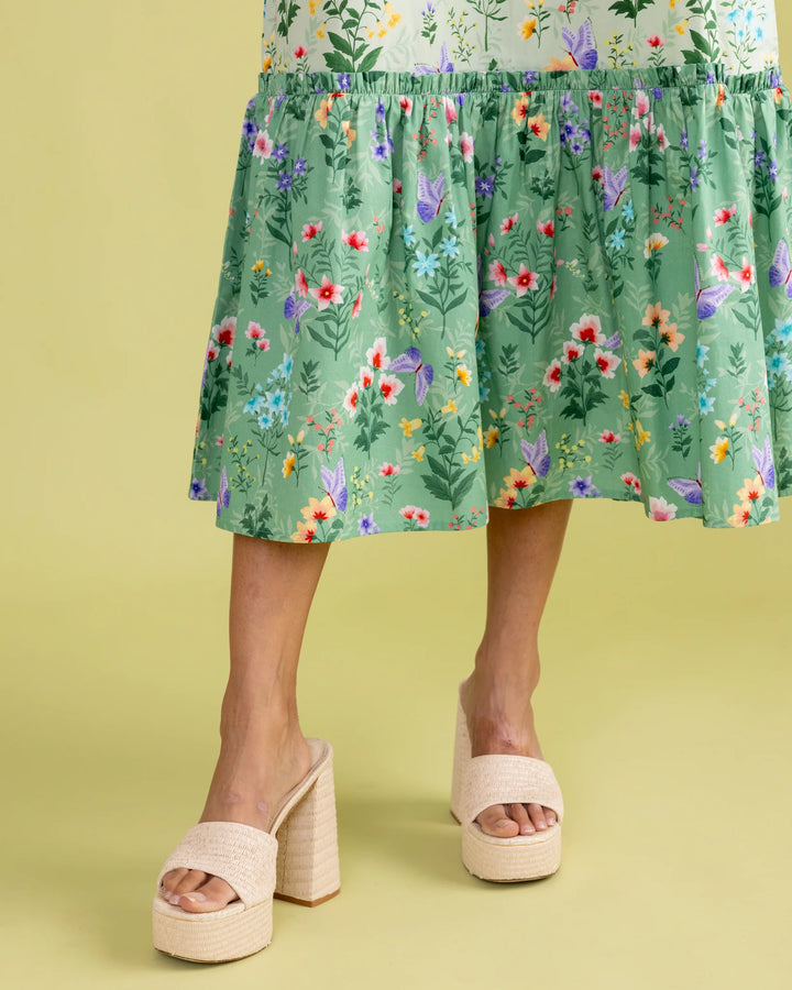 Vera Dress (Mixed Botanical)