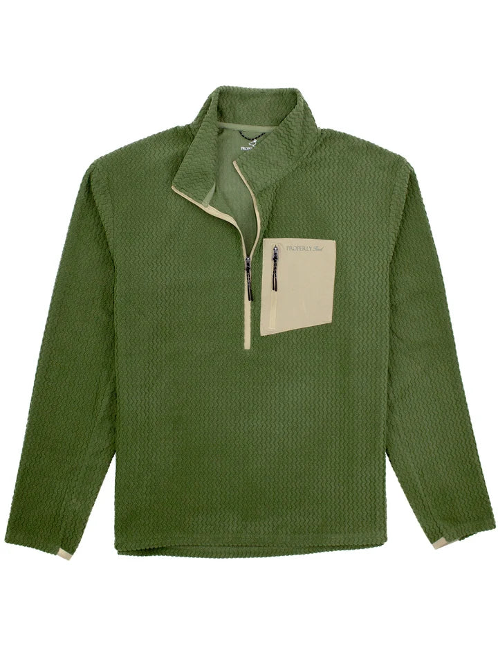 Yukon Pullover  (Olive)