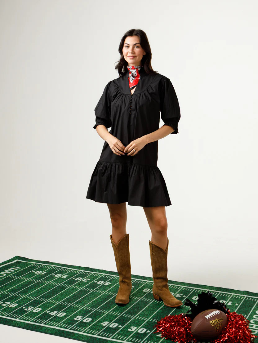 Noel Dress (Solid Black)