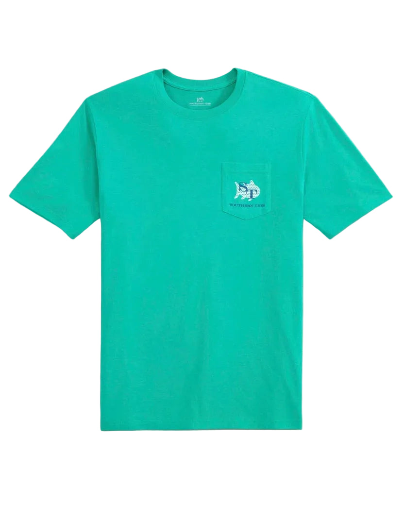 Quiet Please Tee (Persian Green)